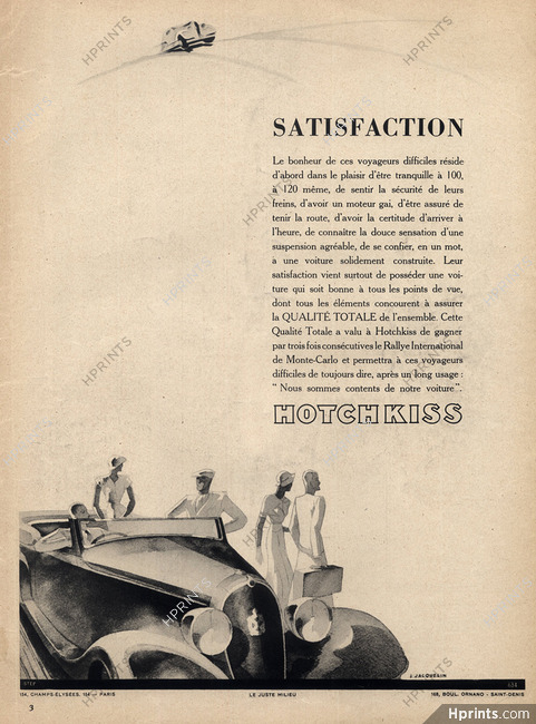 Hotchkiss (Cars) 1934 Jean Jacquelin