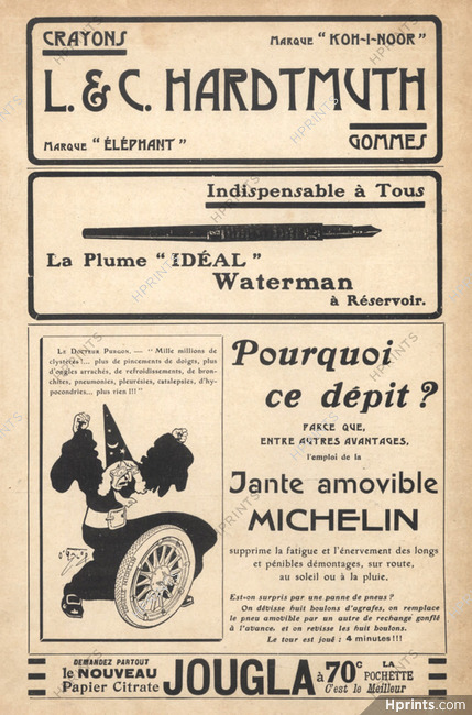 Michelin (Tyres) 1907 O'Galop (Marius Rossillon)