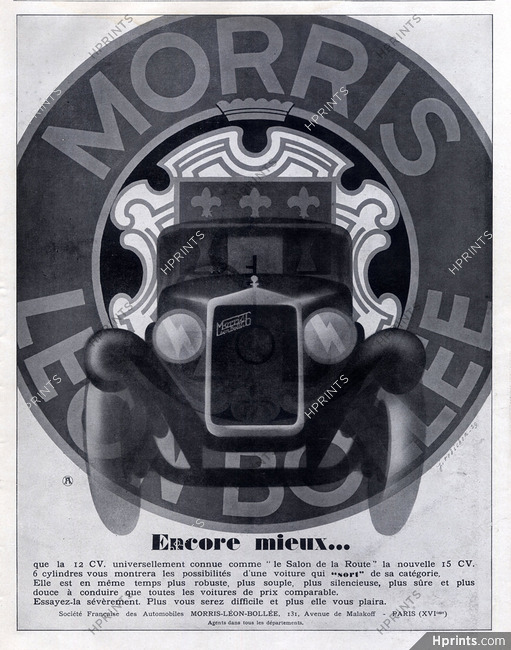 Morris-Léon-Bollée (Cars) 1929 J. Robichon