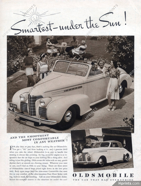 Oldsmobile (Cars) 1939