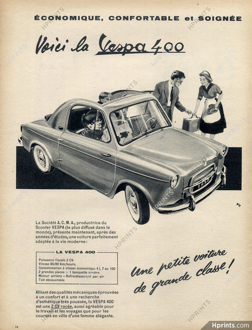 Vespa (Cars) 1957