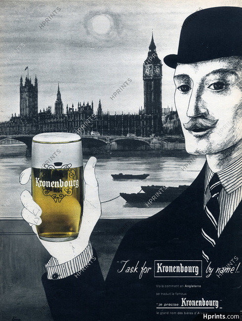 Kronenbourg (Beer) 1962 lima, London