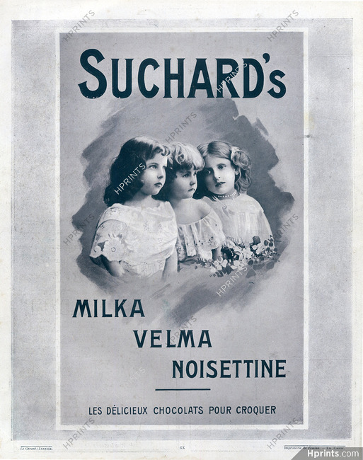 Suchard (Chocolates) 1907 Children, Kids