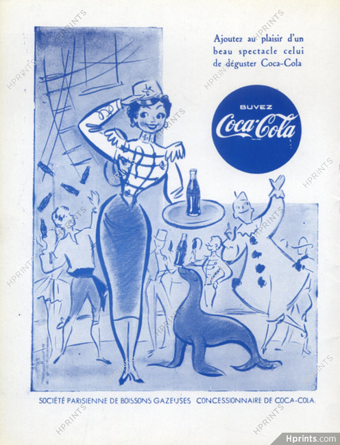 Coca-Cola (Drinks) 1956 Circus