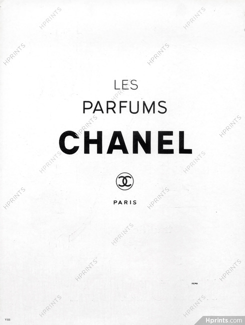 Chanel (Perfumes) 1946 Les Parfums, Label