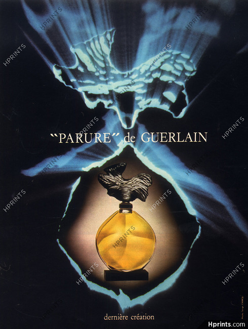 Guerlain (Perfumes) 1976 Parure, Photo Serge Chirol