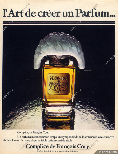 Coty (Perfumes) 1975 Complice de François Coty — Perfumes