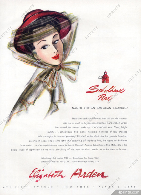 Elizabeth Arden (Cosmetics) 1940 Lipstick