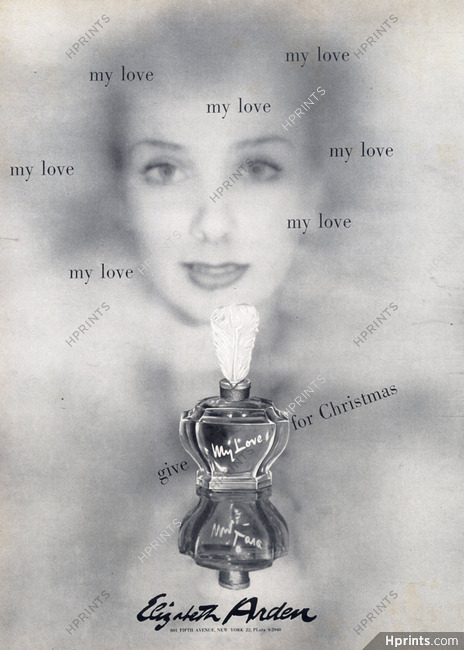 Elizabeth Arden (Perfumes) 1951 My Love