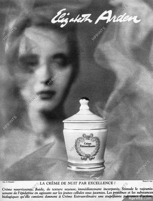Elizabeth Arden (Cosmetics) 1960 Photo G. Roy