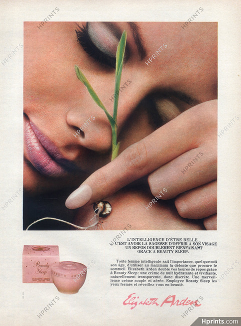 Elizabeth Arden (Cosmetics) 1968 Beauty Sleep