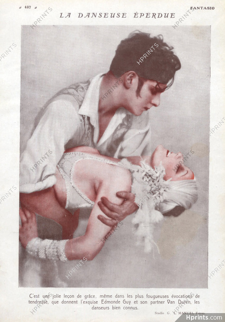 Edmonde Guy & Van Duren 1927 Dancers, Photo Manuel Frères