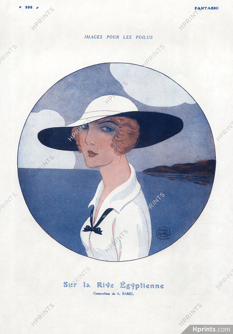 Anne Ramel 1915 Portrait