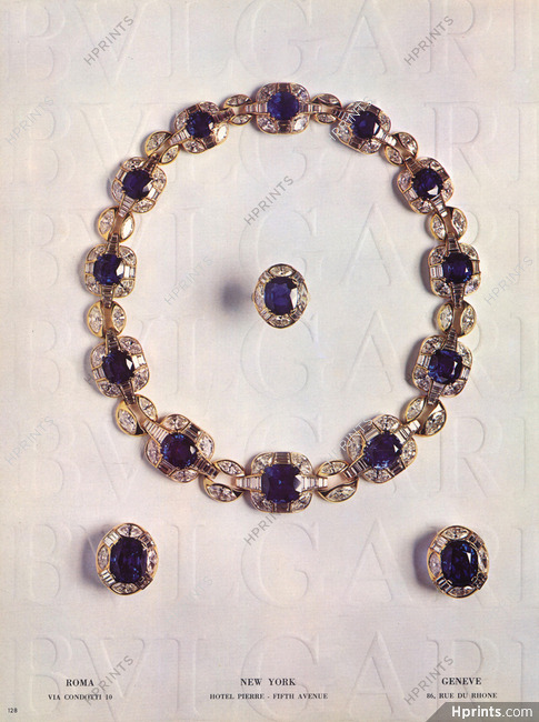 Bulgari 1976 Necklace, Ring, Earrings