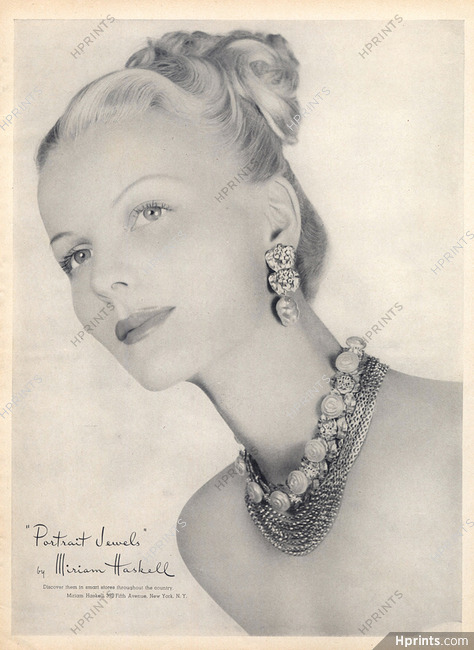 Miriam Haskell (Jewels) 1946