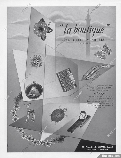 La Boutique Van Cleef & Arpels (Jewels) 1954