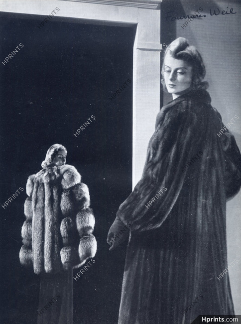 Weil 1940 Fur Coats, Photo André Durst