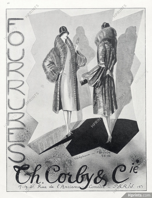 Th. Corby & Cie (Fur Clothing) 1926