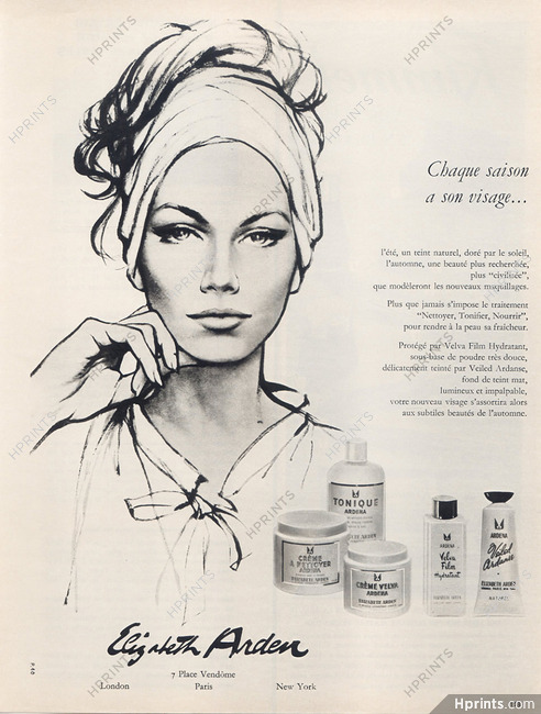 Elizabeth Arden (Cosmetics) 1963 Ardena (Version A)
