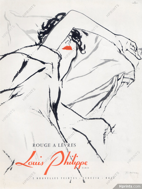 Louis Philippe (Cosmetics) 1958 Sylvia Braverman, Lipstick