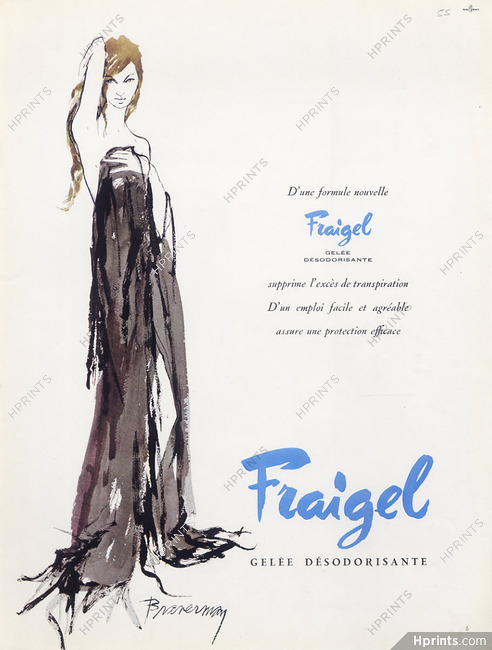 Fraigel (Cosmetics) 1958 Sylvia Braverman