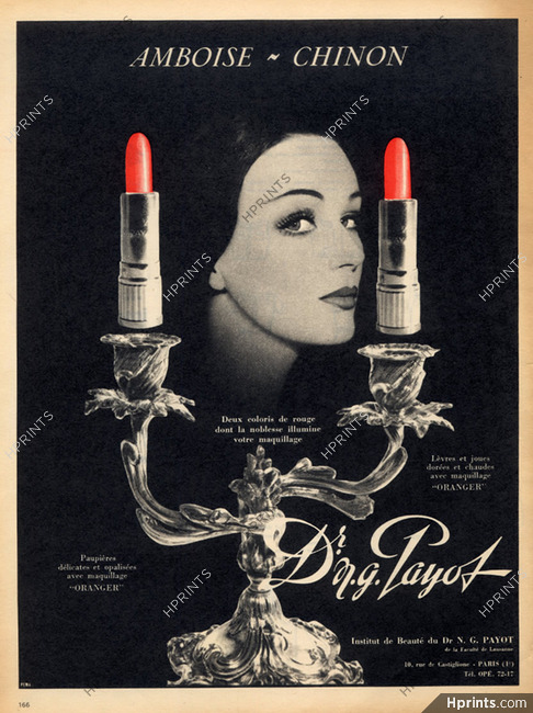 Payot, Dr N.G. (Cosmetics) 1959 Lipstick