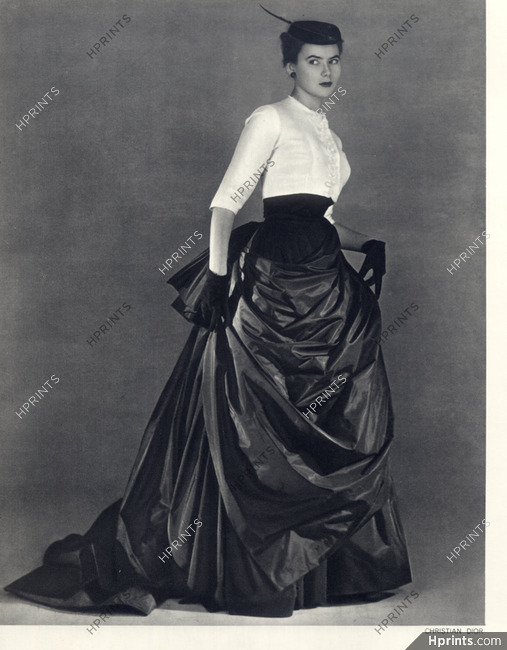 Christian Dior 1952 Evening Gown