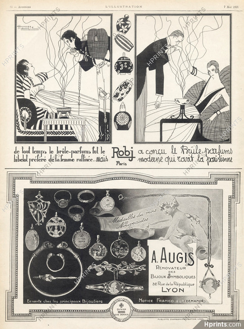 Robj (Decorative Arts) & Augis (Jewels) 1921 Marcel Jacques Hemjic