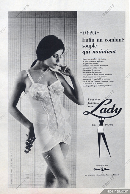 Lady (Lingerie) 1964 Combiné