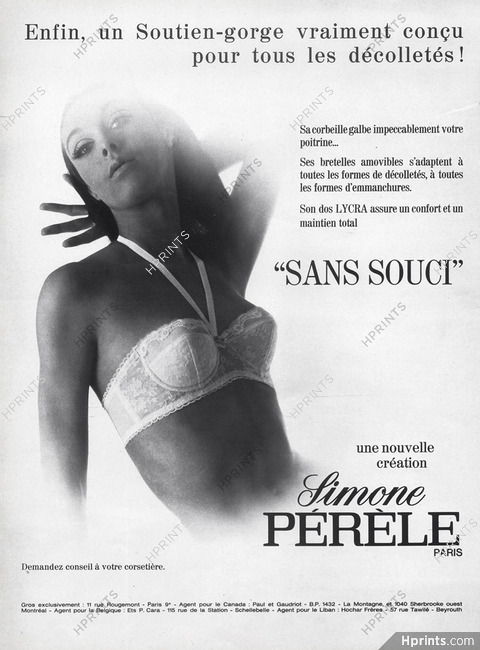 Simone Pérèle (Lingerie) 1967 Bra