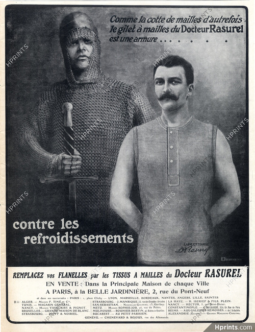 Rasurel (underwear) 1915 A. Ehrmann, Armour