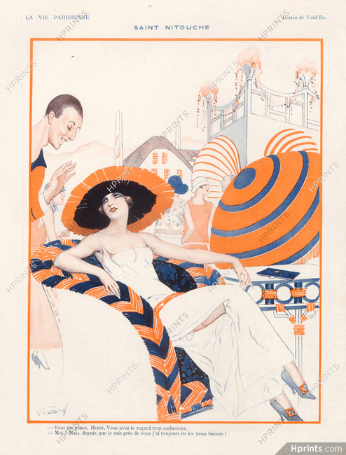 Vald'Es 1923 "Saint Nitouche" Elegante, Summer Dress