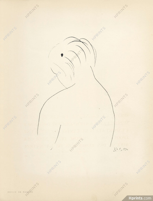 Pablo Picasso 1945 Midinette