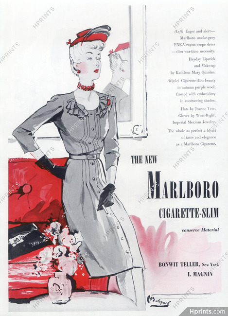 Marlboro 1943 Bodegard, Bonwit Teller Dress