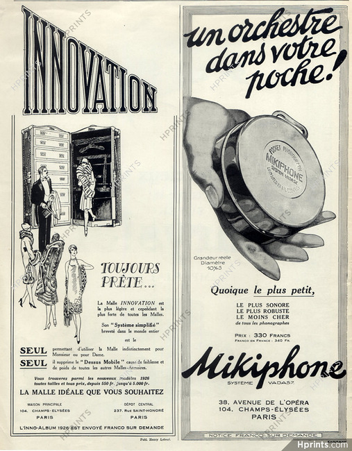 Innovation 1926