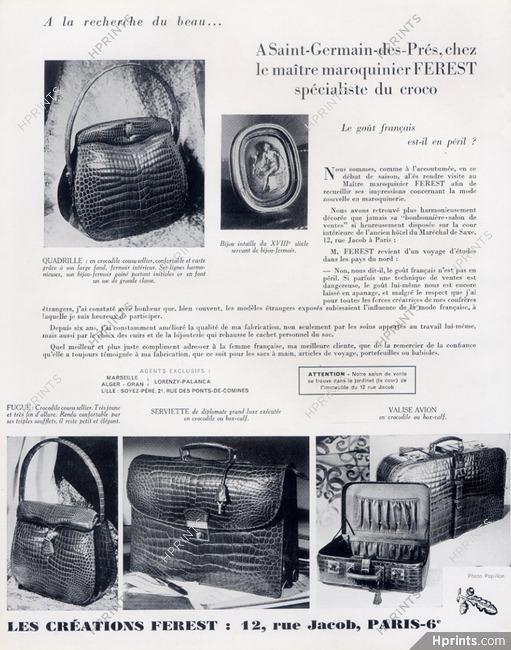 Ferest (Handbags) 1951