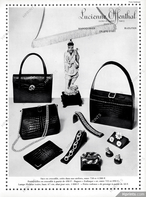 Lucienne Offenthal (Handbags) 1968