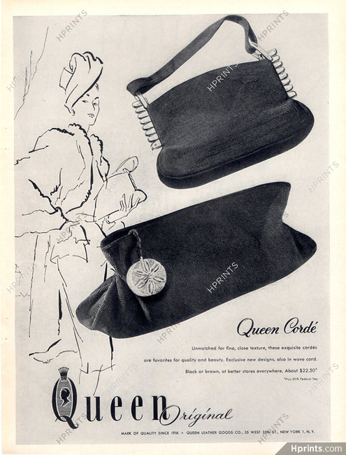 Queen Cordé (Handbag) 1945