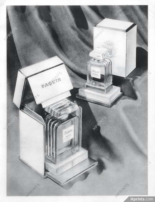 Paquin (Perfumes) 1948 Espoir, 9x9