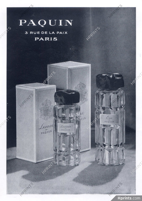 Paquin (Perfumes) 1948 Lavande, Eau de Paquin