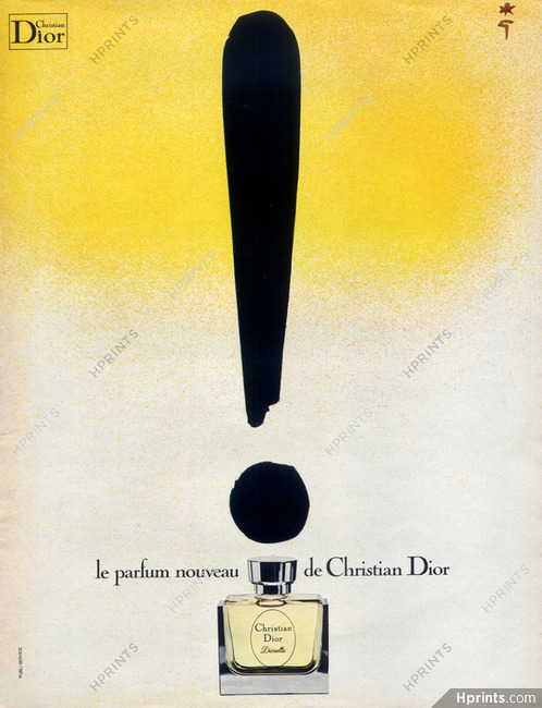 Christian Dior (Perfumes) 1972 Diorella, René Gruau