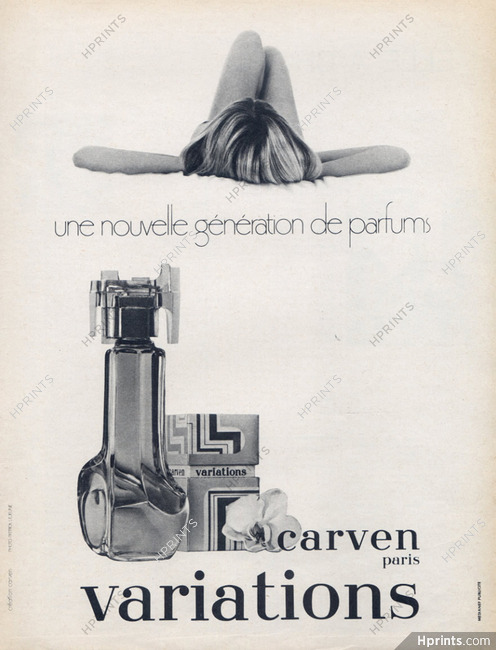 Carven (Perfumes) 1975 Variations, Photo Patrick Lejeune
