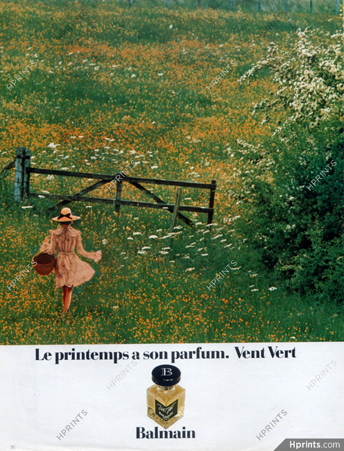 Pierre Balmain (Perfumes) 1974 Vent Vert
