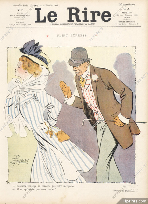 René Préjelan 1908 Flirt Express