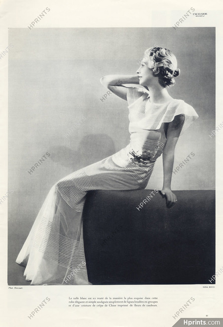 Nina Ricci 1935 Photo Harcourt