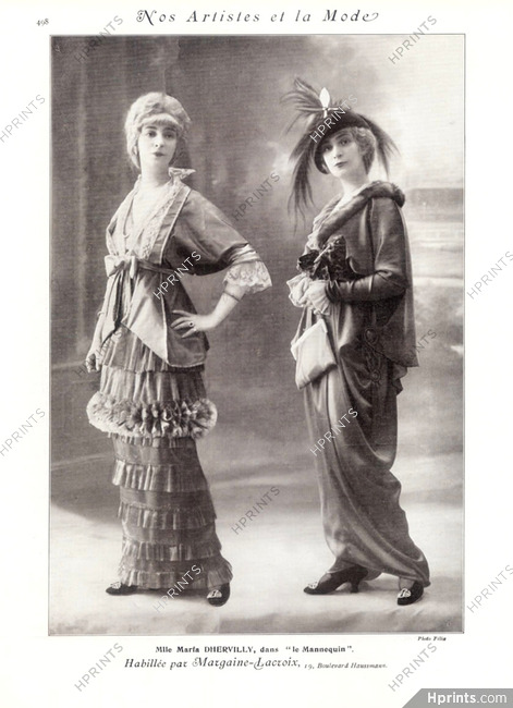 Margaine-Lacroix 1914 Marfa Dhervilly, Photo Félix