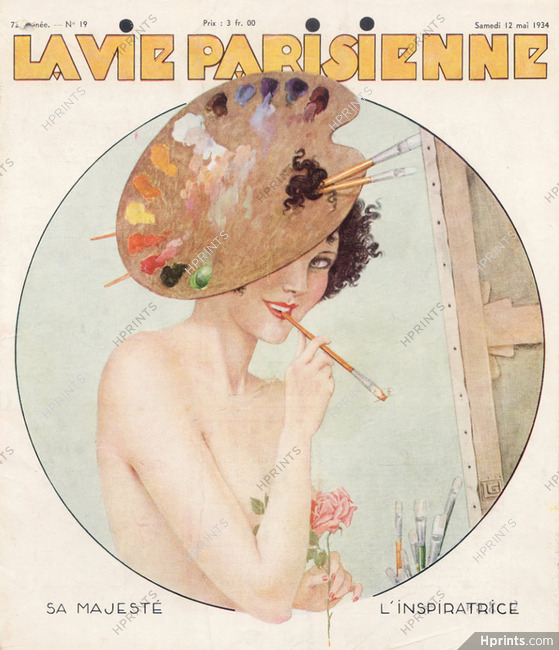 Georges Leonnec 1934 Smoker, Cigarette Holder