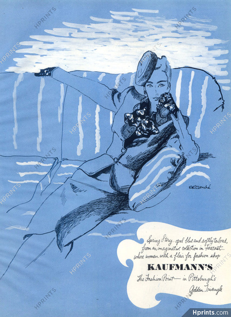Kaufmann's (Department Store) 1944 René Bouché