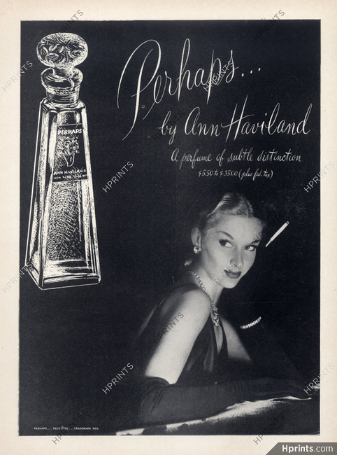 Ann Haviland (Perfumes) 1944 Perhaps