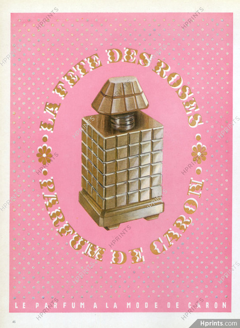 Caron (Perfumes) 1949 La Fête Des Roses